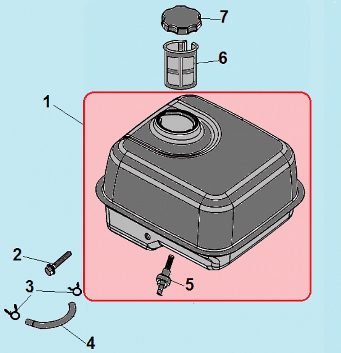 11 БАК МОТОПОМПА CHAMPION GTP80