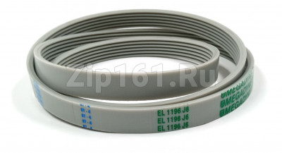 Ремень 1196J6 EL бел. 1150mm megadyne