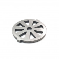 Решетка мясорубки Panasonic, Polaris, Vitek, Elenberg PS010, PLR017, VS038, EL008 для рубки мяса D=53,8mm